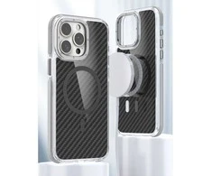 Oem Originalus „iPhone 17 Pro / 18 Pro“ dėklas (žemas kameros kraštas), suderinamas su „MagSafe“ ir juodas.