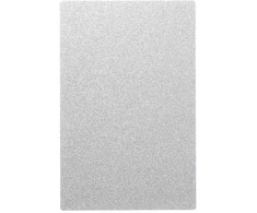 Oem Film for back cover 180 x 120 mm 10pcs - sidabrinis
