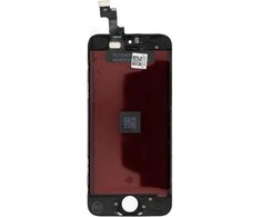 FixCell LCD Ekranas for IPHONE 5S SE (1gen) juodas (high light)