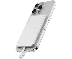 Flextail Zero Power Metal 5000mAh Power Bank (Sidabrinis)