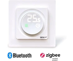heat it Floor thermostat Devi 140F1162. flush-mounted.9.5cm. 4-45 °C