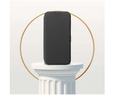 Dėklas Oem Flip case for iPhone 16 PLUS Folio Side Magnet juodas