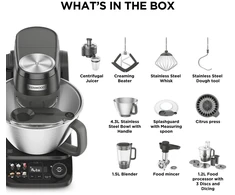 Virtuvinis kombainas Food processor Kenwood SDA KHC40.080 BK. 1000 W