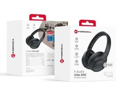 Belaidės ausinės Forcell F-Audio TWS Vibe ANC + ENC + TUYA APP juodas