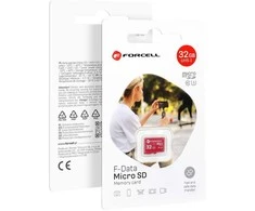 FORCELL F-DATA atminties kortelė 32GB UHS-I U3 10 klasė