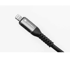 Cable USB C to Lightning Forcell F-Energy PD 3A 27W Cafule 0,25 m C259 juodas