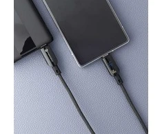 USB C į USB C laidas Forcell F-Energy QC4.0 PD 3A 60W skaitmeninis 1,2 m C274 juodas