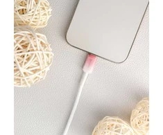 USB C - Lightning kabelis Forcell F-Energy PD 3A 27W gradientas 1 m C356 baltas