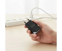 Telefono įkroviklis Forcell F-Energy Ultra Slim GaN III USB C PD QC4.0 3A 35W B135101-E juodas