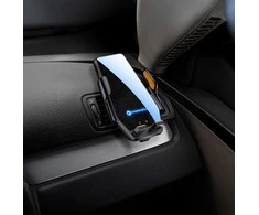 Wireless car phone holder Forcell F-Grip HS6 15W windshield / air vent juodas