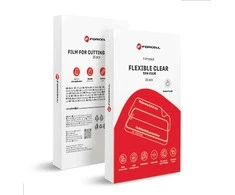 Cutting filmas for cutting machine Forcell F-Protect Flexible CLEAR 196 x 125 mm 25 pcs transparent