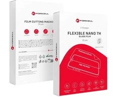 Hybrid nano glass filmas for cutting machine Forcell F-Protect Flexible NANO 7H 196 x 125 mm 25 pcs