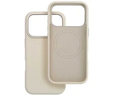 Dėklas Case for iPhone 15 PRO MAX Forcell F-Protect Frame Premium compatible with Magsafe antique baltas