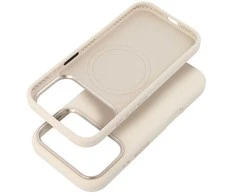 Dėklas Case for iPhone 16 PRO Forcell F-Protect Frame Premium compatible with Magsafe antique baltas