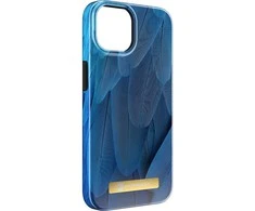 „iPhone 15 PLUS“ dėklas „Forcell F-Protect Mirage“, suderinamas su „Magsafe“ mėlynas bird