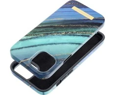 „iPhone 15 PLUS“ dėklas „Forcell F-Protect Mirage“, suderinamas su „Magsafe“ nefrito marmuru