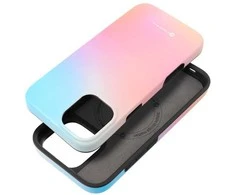 „iPhone 16 PLUS“ dėklas „Forcell F-Protect Mirage“, suderinamas su „Magsafe Military Drop-Test“ – mažas mėlynas