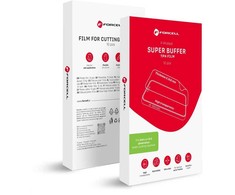Forcell F-Protect SUPER BUFFER 0,24mm - Anti shock and auto repair TPU filmas for smart cutting machine 2nd and (3-osios kartos). 0,24mm 196x125mm (10 pcs/set)