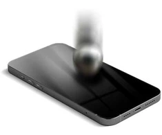 Hybrid glass to iPhone 14 PRO Forcell Flexible 5D juodas