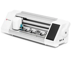 Intelligent filmas cutting machine Forcell with positioning tool baltas