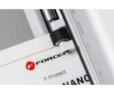 Pažangi filmų pjovimo mašina „Forcell“ su pozicionavimo įrankiu balta