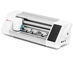 Intelligent filmas cutting machine Forcell with positioning tool baltas