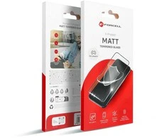 Tempered glass to iPhone 14 PRO MAX Forcell Matt Glass juodas