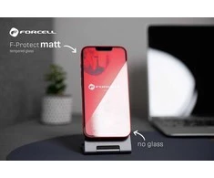 Tempered glass to iPhone XR / 11 Forcell Matt Glass juodas