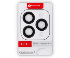 Camera glass to iPhone 16 Pro / 16 Pro Max Forcell Premium titanium juodas