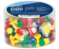 Forofis Pin Centrum. 100 pcs. various colours