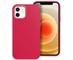 Oem Originalus dėklas, skirtas iPhone 12 / 12 PRO, rausvai raudonas, rėmelis