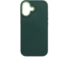 Dėklas Oem Case for iPhone 17 Frame žalias