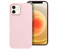 OEM dėklas, skirtas iPhone 12 / 12 PRO Frame, miltelinės rožinės spalvos