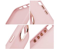 OEM dėklas, skirtas iPhone 13 MINI, rėmelis, miltelinės rožinės spalvos
