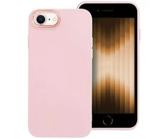 OEM dėklas, skirtas iPhone 7 / 8 / SE 2020 / SE 2022, rėmelis, miltelinės rožinės spalvos