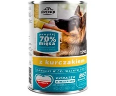 FRENDI su vištienos gabaliukais subtiliame padaže - šlapias šunų maistas - 1250g