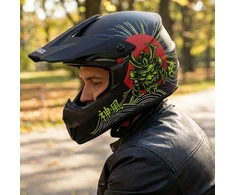 Full-face helmet Kamikaze Tokyo Drift AKC208 dydis L