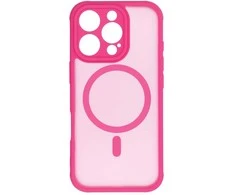 Dėklas Oem Case for iPhone 16 PRO Full Matte Mag Cover compatible with MagSafe pink