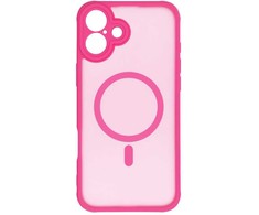 Dėklas Oem Case for iPhone 15 Full Matte Mag Cover compatible with MagSafe pink