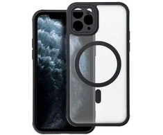 „Oem“ „iPhone 11 PRO“ visiškai matinis „Mag“ dėklas, suderinamas su „MagSafe“ juodas