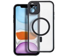 „Oem“ matinis „iPhone 11“ dėklas, suderinamas su „MagSafe“ ir juodas