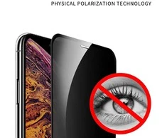 „X-ONE“ viso dangčio itin stiprus privatumas – skirtas „iPhone 11 Pro“ (visi klijai) grūdintas stiklas 9H