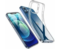 OEM dėklas, skirtas iPhone 13 galiniam dėklui, itin plonas, 0,5 mm, skaidrus