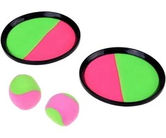 Jokomisiada Game paddles, Velcro discs, Catch Ball, 2 x ball SP0747