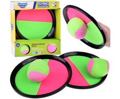 Jokomisiada Game paddles, Velcro discs, Catch Ball, 2 x ball SP0747