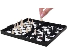 Jokomisiada Žaidimų rinkinys 3in1 šachmatai šaškės Kinų MAGNETINIS strateginis GR0676