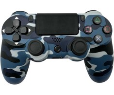 GameBox P4 Universālais Bluetooth Kontrolieris PlayStation 4 &amp; 3 / / PC / TV / TV Box Komuflāžas Zils