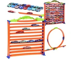 Jokomisiada Garažo automobilių stovėjimo aikštelė „Track Loop 2in1 Springs Springs 8 PCS