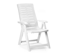 Garden chair Progarden. baltas. 60 cm x 61 cm x 109 cm