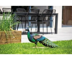 Garden decoration "Peacock". 94 cm x 28 cm x 52 cm
